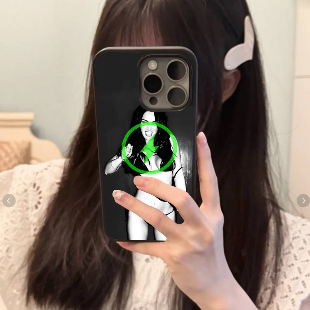 

Actress M-Megan Fox Model For Magsafe Magnetic Phone Case For IPhone 17 16 15 14 13 12 11 Plus Pro Max PC+TPU Cover iPhone 15