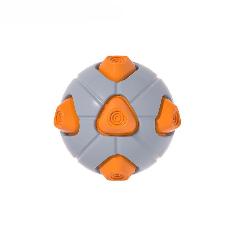 New Pet Toys with Interactive Sound Relief ProductsTriangular Spherical Dog Toys Easy To CleanWear-resistant Bite Resistant, Training Interactive Toys
