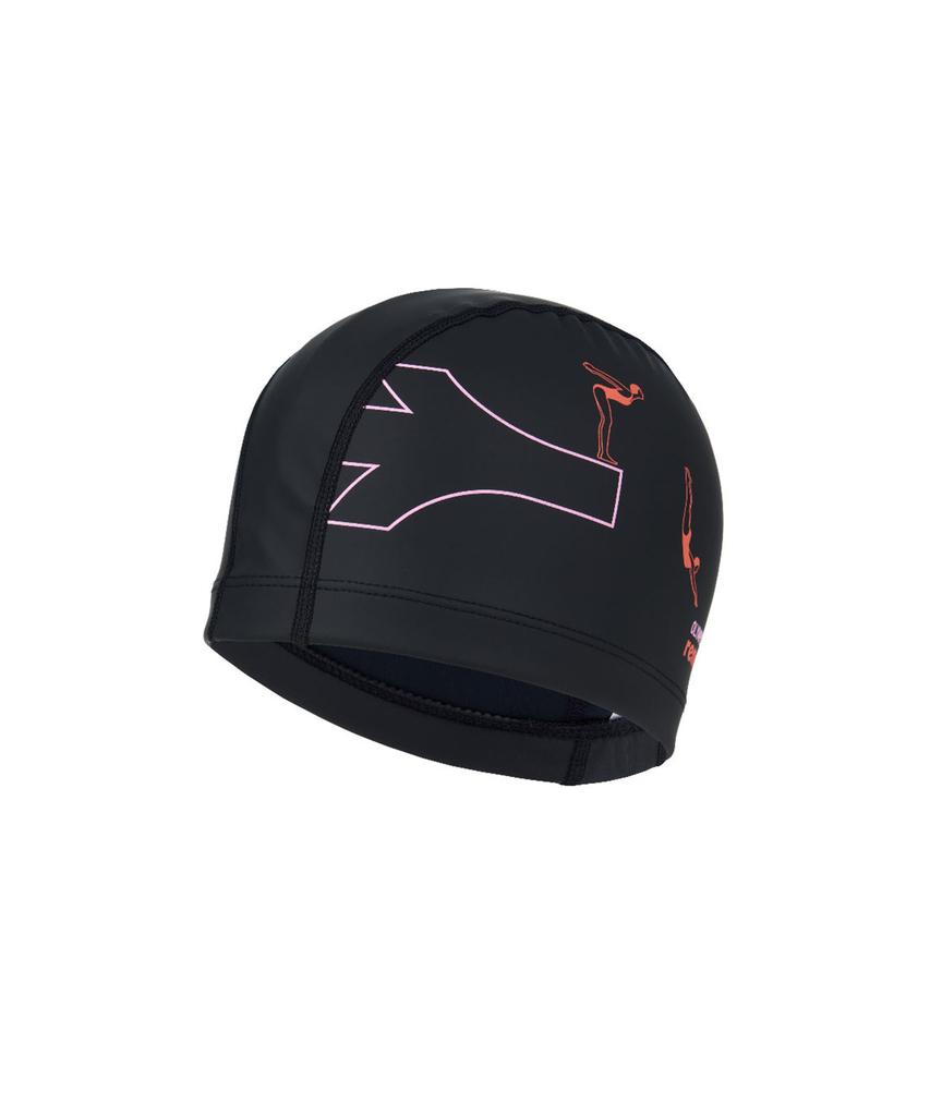 Lenomasuyeongbog Gear Adult Diving Pu Swim Cap Black Ro-Rc2E704-Bk