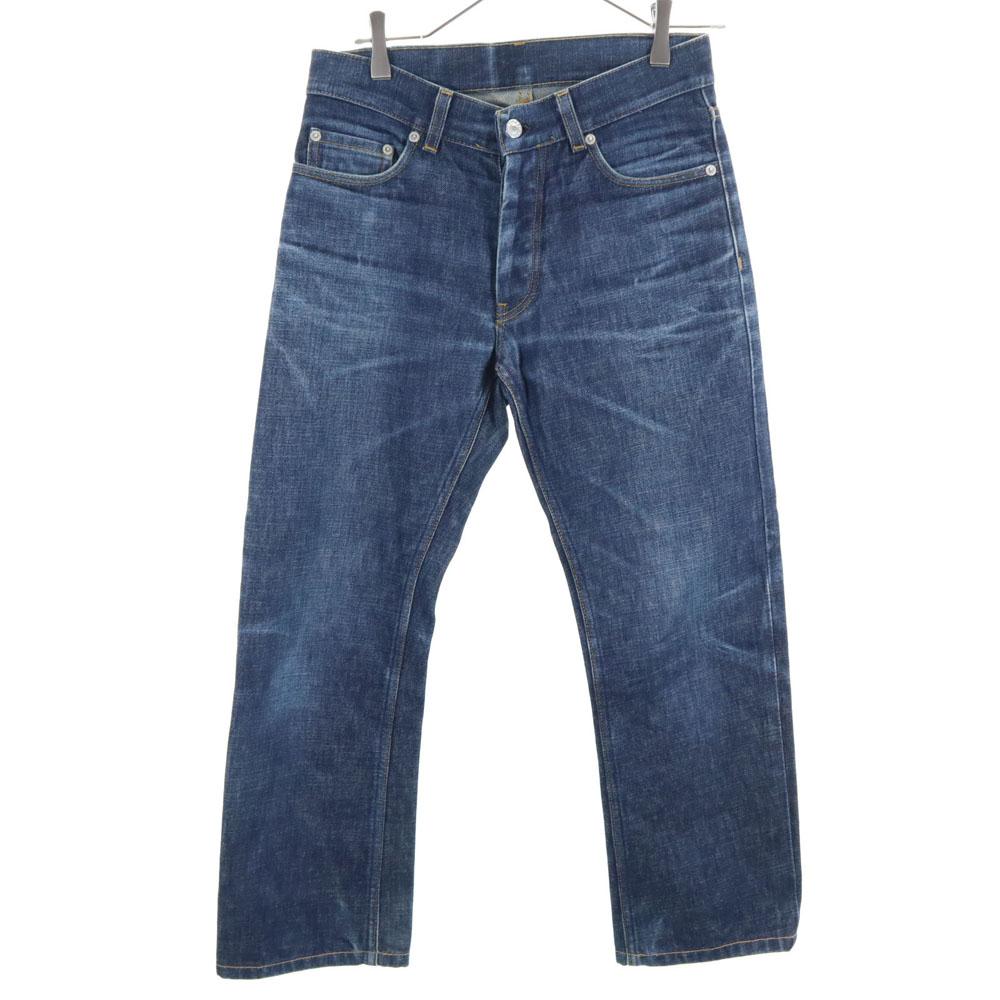 HELMUT LANG 90s Old personal period Boot cut denim pants Jeans Button Fly Men's Used