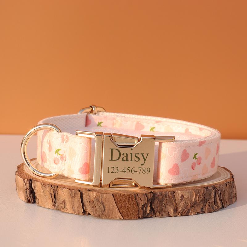Personalized Dog Collar Customized ID Name Tel Engraving for Small Medium Large Dogs Walking Chihuahua Accesorios