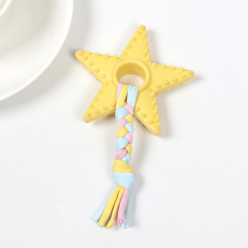 Cross-Border Pet Chew & Teaser Toy for Dogs & Cats – Teething, Training, Amusement: Small Dog Cloth Rope Knot.