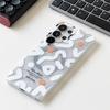 Creative Graffiti Suitable for Samsung S25 Ultra Skin Sensitive Magnetic Suction Mobile Phone Case Samsung S24 Ultra Matte Anti Fall Case