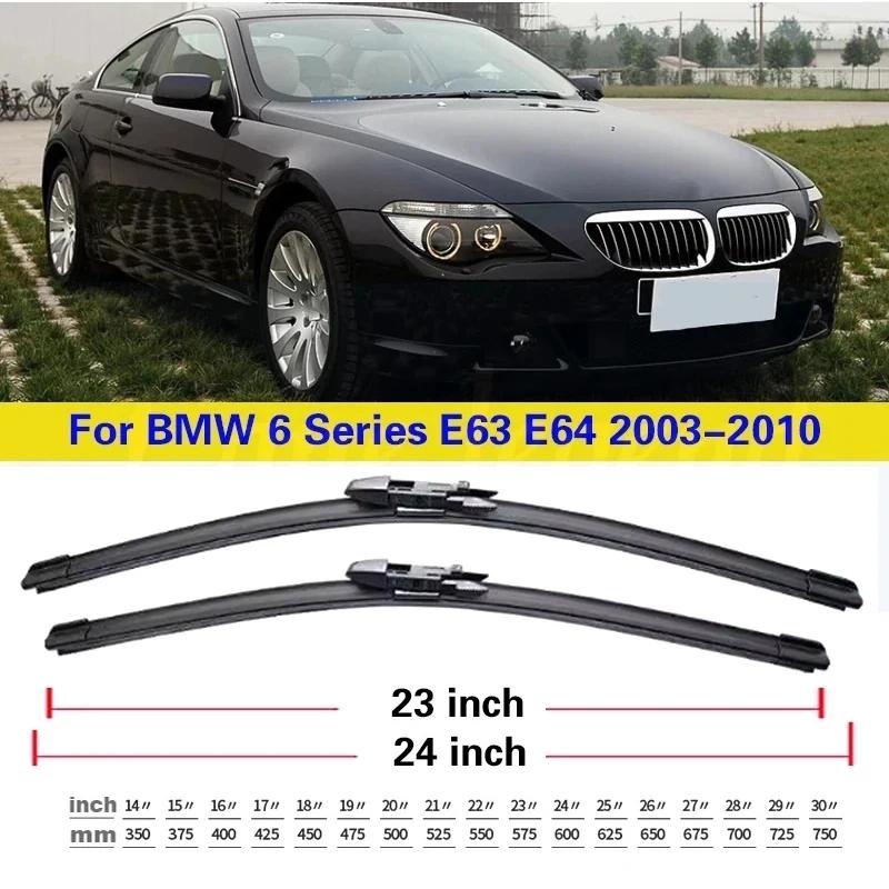 

Wiper Front Wiper Blades For BMW 630Ci 630i 645Ci 650i M6 E63 E64 2003-2010 2004 2005 Windshield Windscreen Front Window 24 +23 Front 2pcs