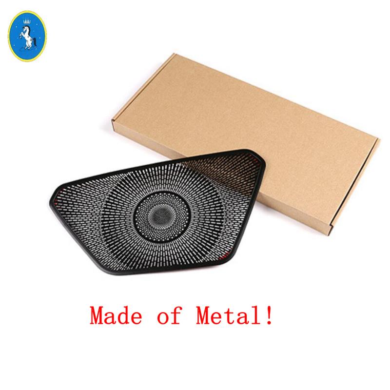For BMW 3 Series G20  - 2024 Auto Central Stereo Speaker Audio Sound Loudspeaker Decor Panel Interior Accessories Cover Trim