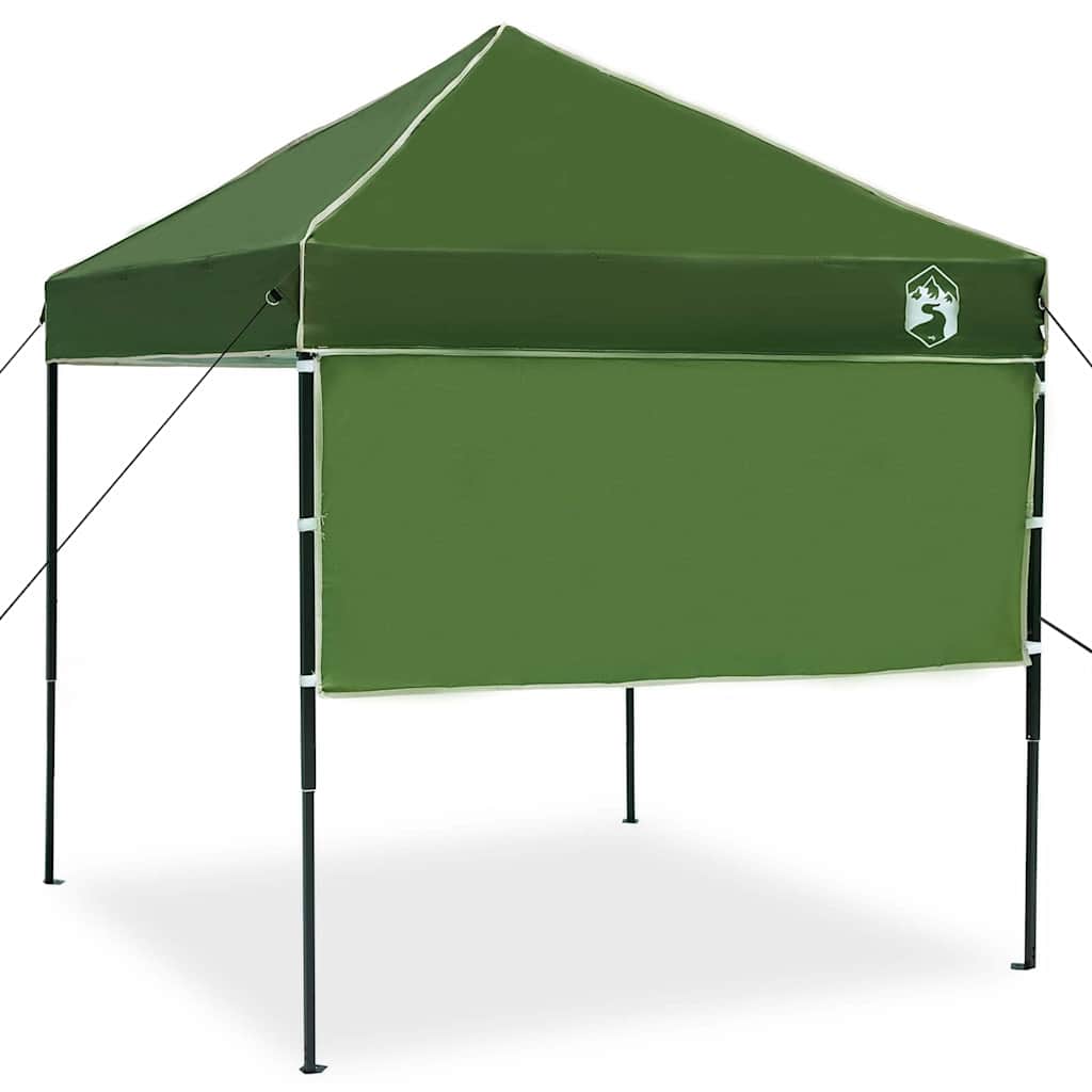 Pop Up Canopy Tent Green 194 X 194 X 251 Cm Fabric