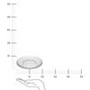 Estiva Plate 20Cm Made Of Plastic Transparent Polystyrene