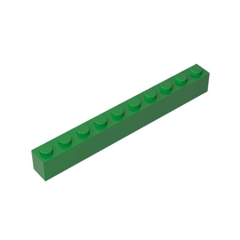 10pcs 6111 Brick 1 X 10 Collections Bulk Modular GBC Toys For Technical MOC Set DIY Compatible Sale Buildings Block