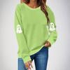 Women  Tops Women's Long Sleeve Sweatshirt Casual Crewneck Loose Fit Pollover Fleece Tops