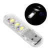 Portable Mini Led Night Light Camping Equipment Usb Power 3 Led Light Chips Lamp
