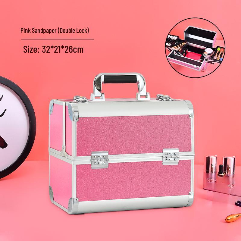 Geantă Profesională pentru Artiști de Machiaj cu Capacitate Mare: Perfect pentru Extensii de Gene, Manichiură, Tatuaj Sprâncene și Mai Mult