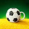 Football Soccer Ceramic Mug With Lid Sports Coffee Cup Baseball Design | High Appearance Home/ Drinkware For Sports E Ornament