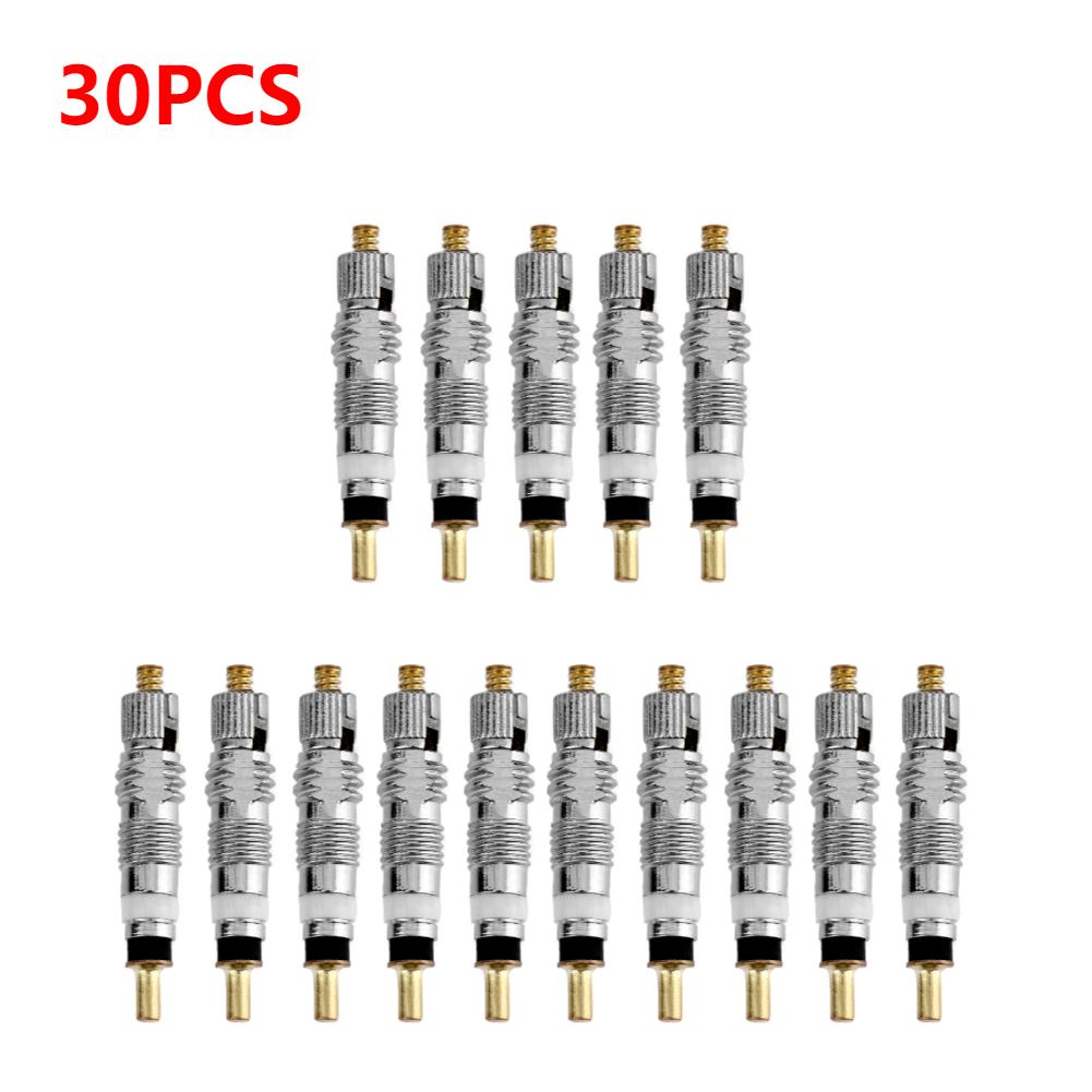 5-1000Pcs Detachable Presta Bicycle Valve Core Replacement Brass CNC FV MTB Road Bike Tire Tubes Service Parts Repair Tools