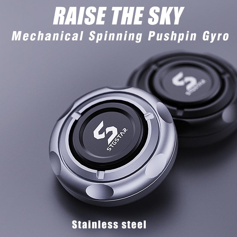 Magnetic Push Slider Master Antistress EDC Adult Fidget Toys Metal Spinner Ratchet Haptic Coin for Anxiety