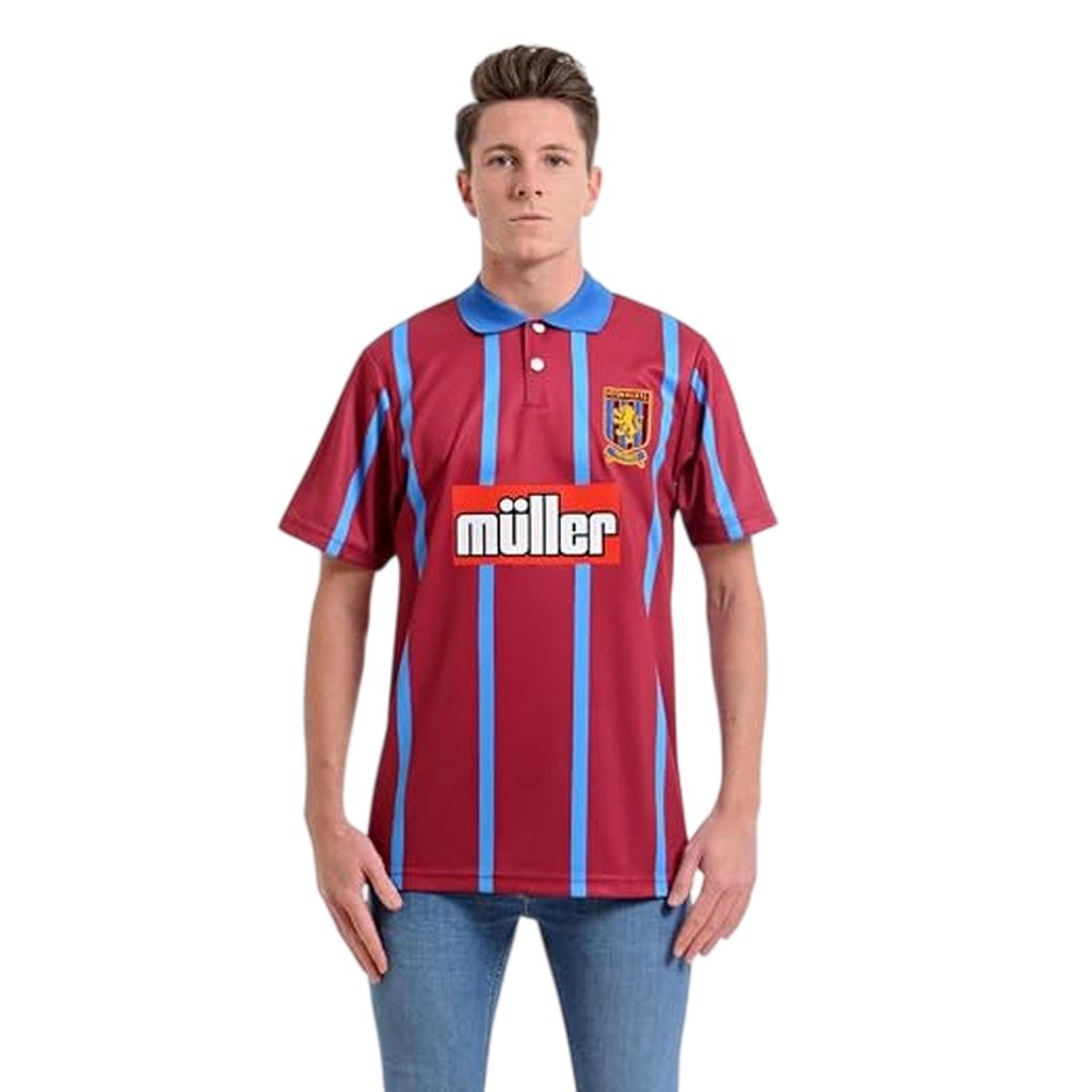 Score Draw Herren 1994 Aston Villa FC Fußballtrikot