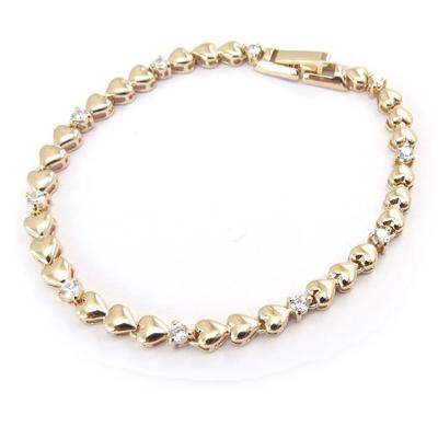 [C5738] - Gold Plated Bracelet 'Mélodie d'Amour' Golden/gold/