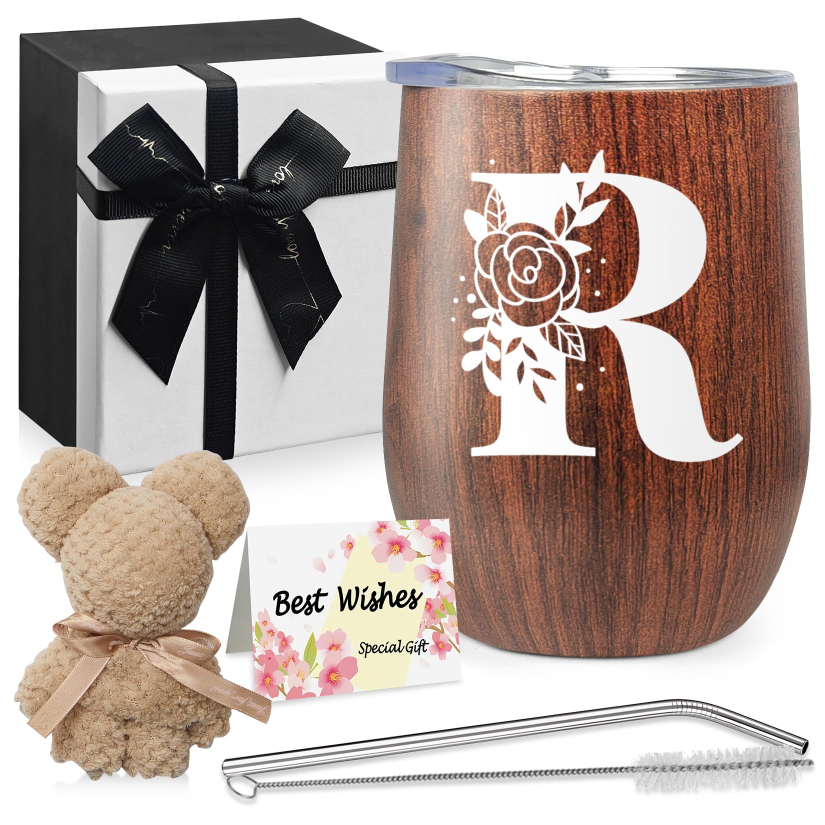 

Персонализированный подарок на день рождения для медведя Персонализированная кружка из нержавеющей стали Популярный подарок для женщины Прощальный Свадебный Поздравительный подарок Тамблер, Женщины,