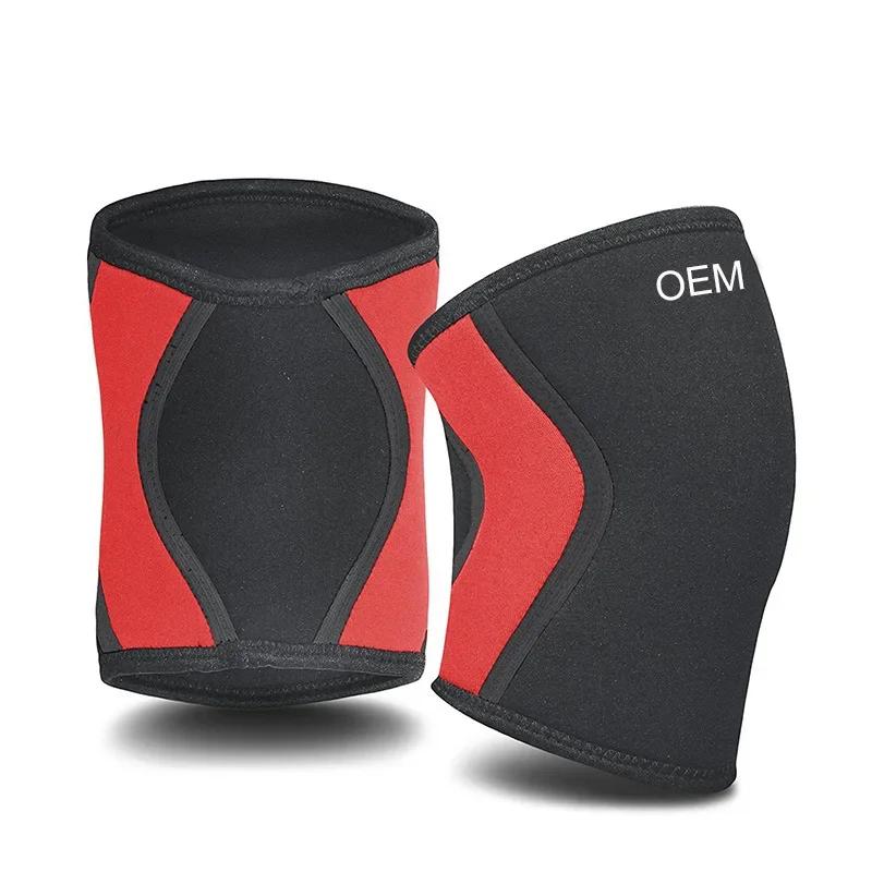 5mm/7mm Neoprene Sport Knee Pads Weightlifting Deep Squat Camo Knee Sleeves Gym Fitness Knee Brace