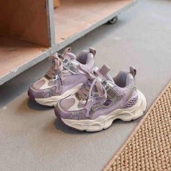 Children's Sports Shoes, New Spring Korean Version, Lightweight and Breathable Dad Shoes for Boys, Versatile and Fashionable Casual Shoes for Girls
