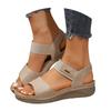 Elegant Slip-On Party Dress Women'S Sandals Wedges Shoes For Women Sandals With Arch Support Comfortable Zapatos De Mujer