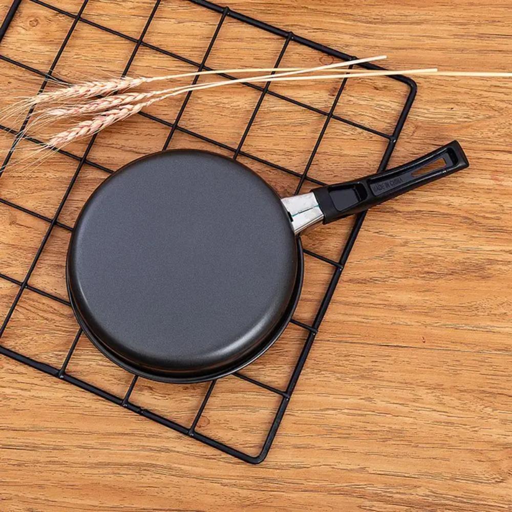 Flat Bottom Omelette Pan Non-stick Pancake Pan Steak Skillet Mini Frying Pan  Breakfast