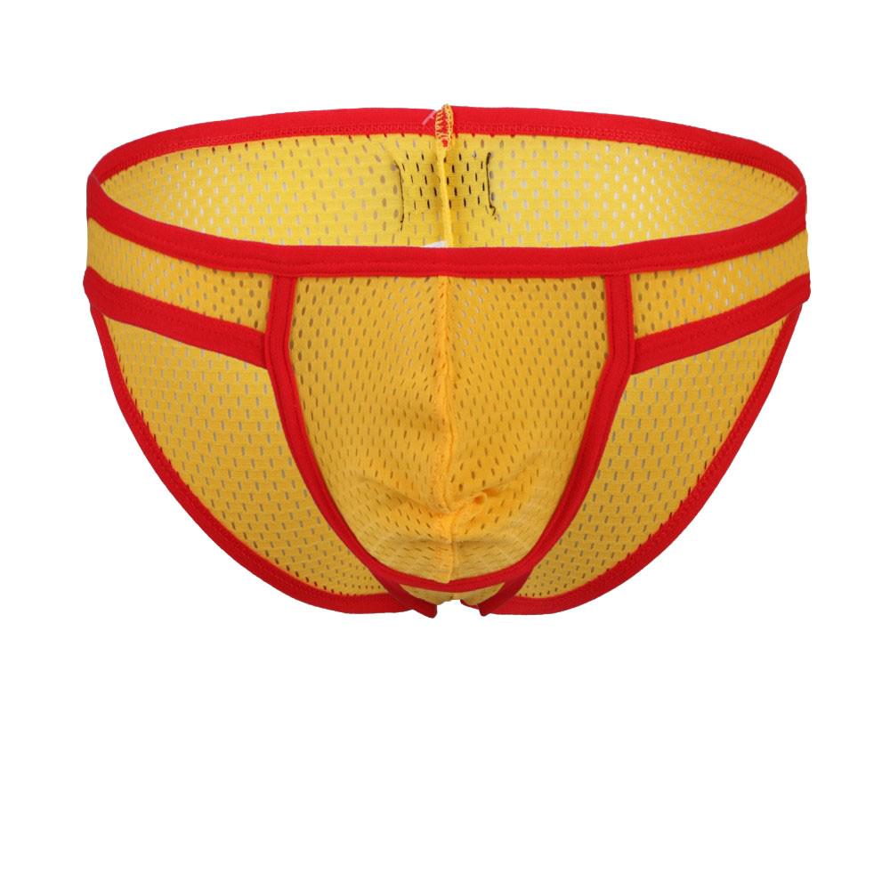 Buy Mens Sexy Mesh Underwear Shorts Underpants Soft Breathable Briefs