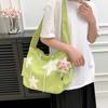 Handbag Star Female Student Large Capacity Commuting Tote Corduroy Shoulder Crossbody Bag