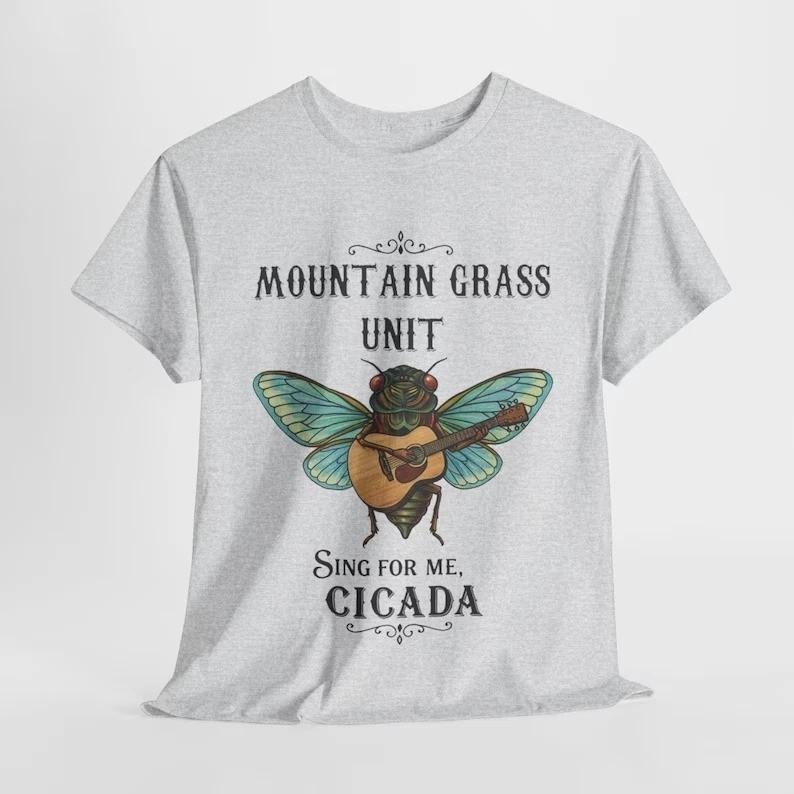 

Vintage Mountain Grass Unit Band Gift For Fans S to 5XL Concert Shirt LL1146 Unisex T-Shirt XXXL