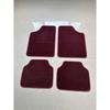 Suede Car Foot Mat Universal Floor Mat Surrounded by Protective Pad Carpet Car Foot Mat Wear-Resistant Non-Slip Mat Flame Retardant Mat
