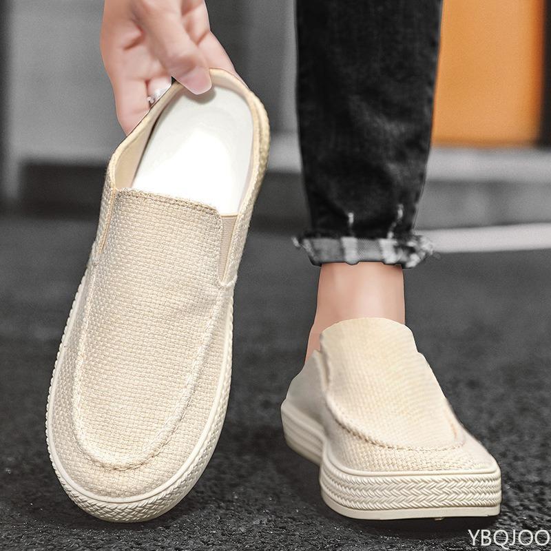 Fashion Men's Daily Anti Slip Wear-resistant Slippers with Simple Toe Cover Lightweight Breathable Summer New Casual Men's Shoes