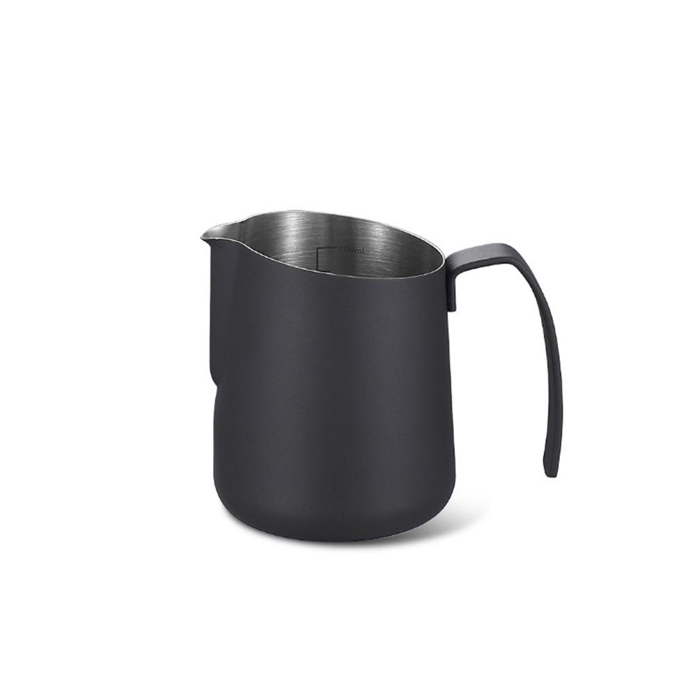 Stainless Steel Milk Frothing Pitcher 500/750ml Espresso Steaming Pitchers Coffee Bar