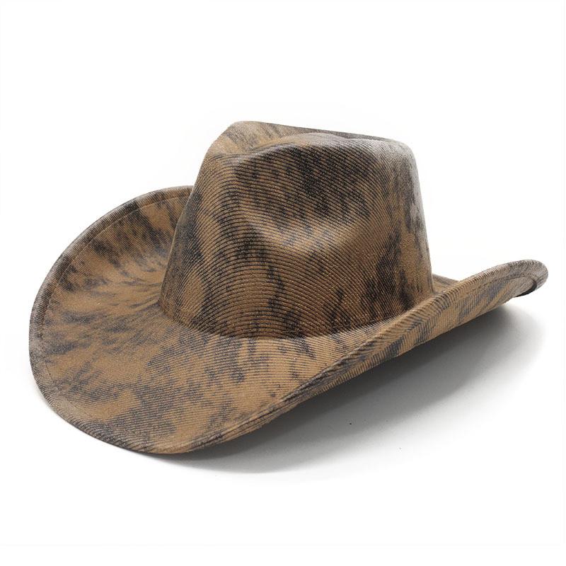 Traditional Fedora Hat With Embroidered Dragon And Phoenix Symbols For Cultural Events And Tours