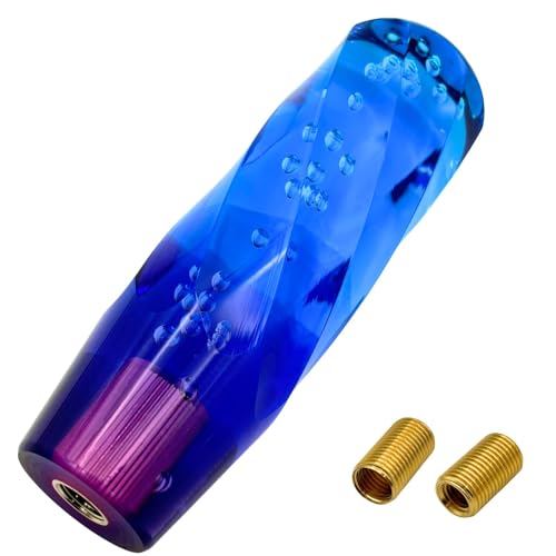 

MARUHADO Crystal Shift Knob Universal Truck Shift Lever M8 M10 M12 P1.25 AT MT 150 мм 15 см Синий/фиолетовый