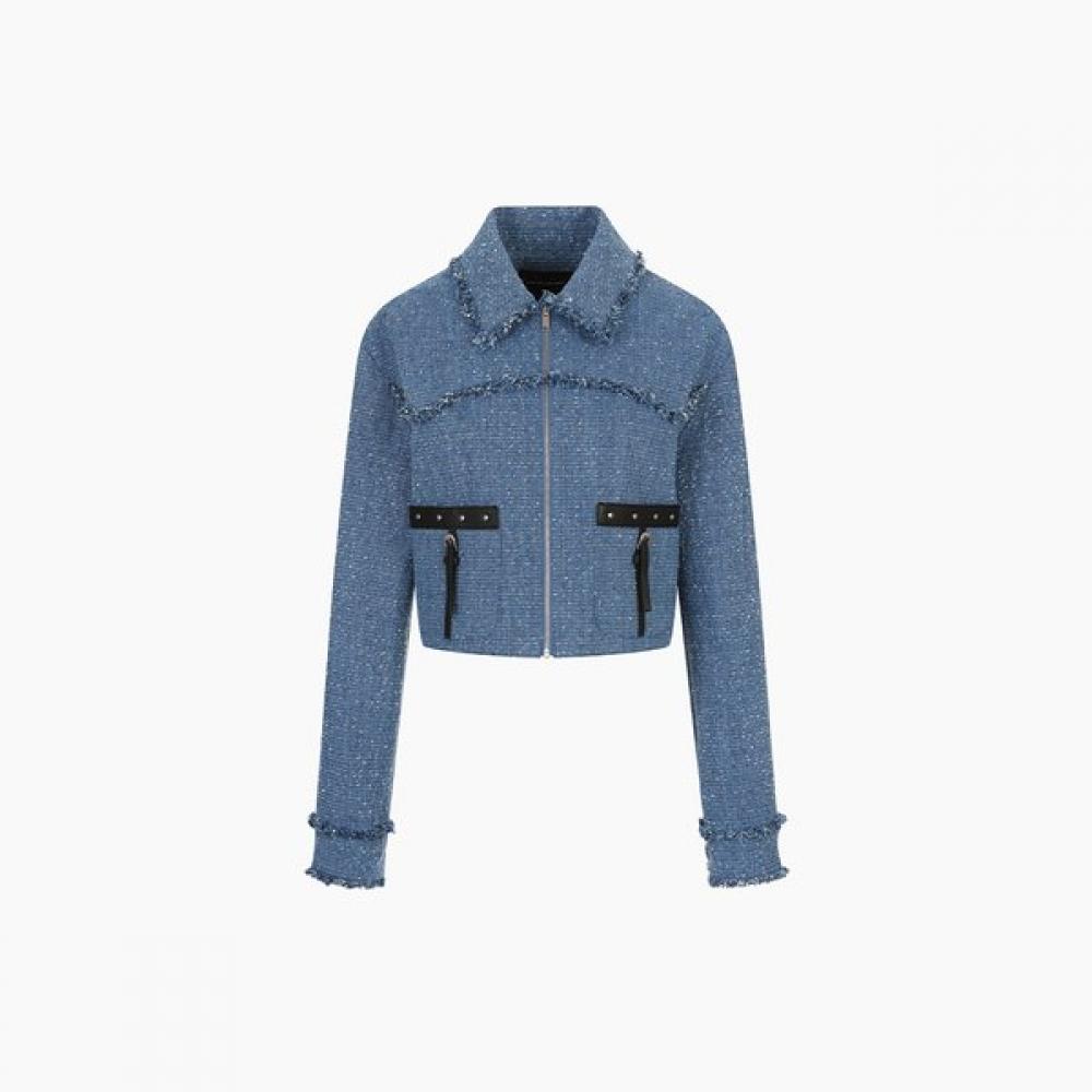 

Egoist Denim Like Trucker Jacket Es2wj461 BL/55