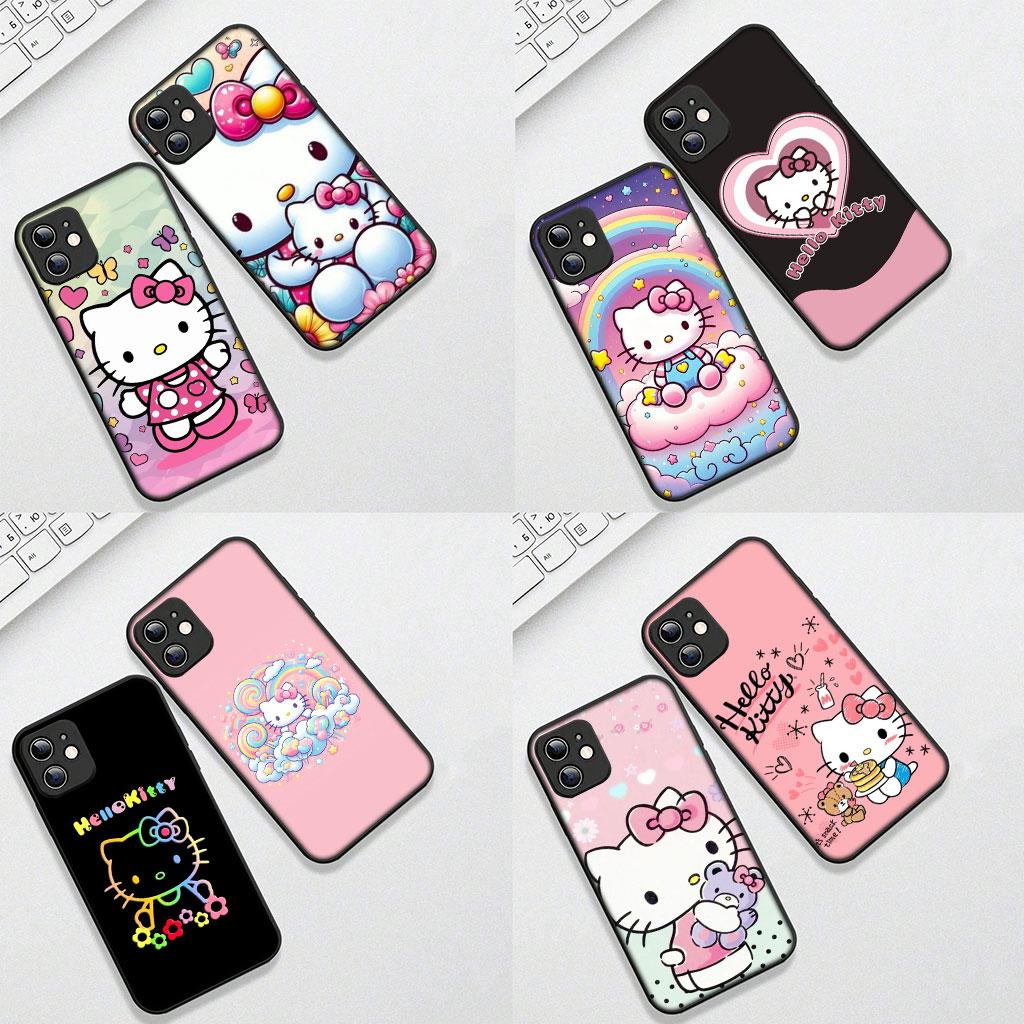 Soft Cover for Samsung Galaxy S22 S21 S20 FE Ultra Plus A35 A36 A55 A37 A33 A34 A57 Coque Phone Case Hello Kitty Poster Anime
