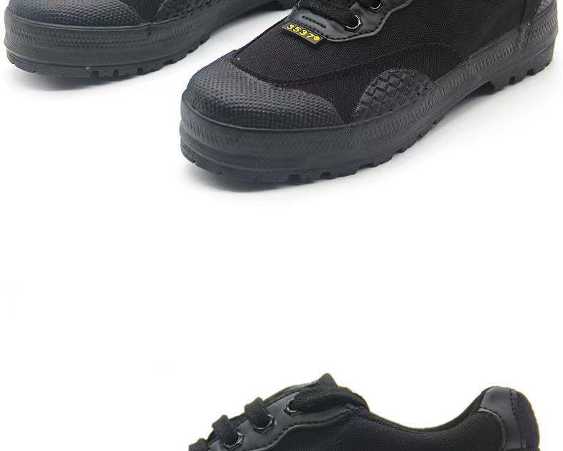 3537 Liberation Low-Top Shoes: Unisex Wear-Resistant, Anti-Odor Rubber Shoes for Construction and Security Work