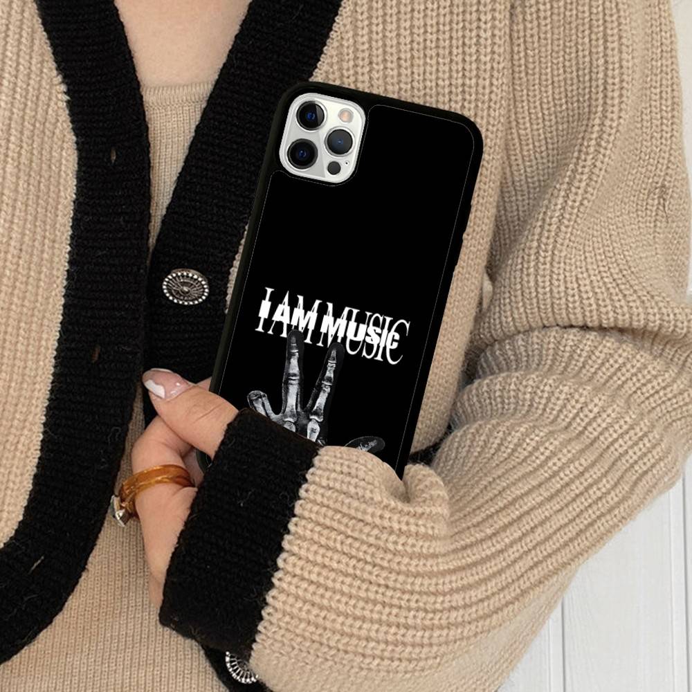 Rapper P-Playboi C-CartiS PC+TPU Shockproof Protective Phone Case For IPhone17 14 15 16 Pro Max 13 12 11 17 Air