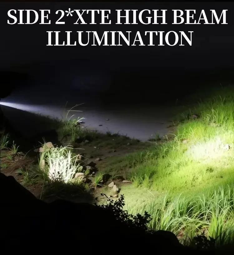 COB LED Glasses Headlamp with Type-C Rechargeable Hands-Free Eyeglass Light Waterproof Head Light for Night Work Hiking