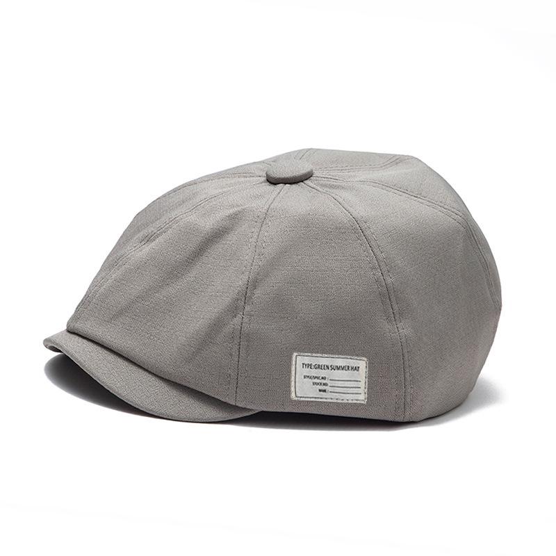 Berretto Newsboy Retro Trendy Stile Hong Kong - Berretto Unisex Minimalista Moda Primavera