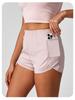 Women's Plus Size Quick-Dry Sports Shorts: Spring/Summer Loose-fit Two-Piece Look