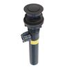 Sink Drain with Lift Rod Anti Clogging Assembly Stainless Steel Pop Up Sink Stopper for Bathroom