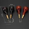 Stitching Awl Tool, Hand Leather Craft Sewing Gourd Shape for Punch Hole , 3mm