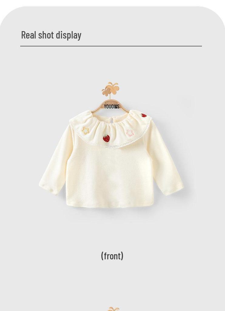 Youqi Princess Baby Girl Dress for Spring/Autumn - Chinese Style, Full Moon, 100 Days to 1 Year.