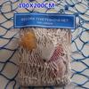 Fish Net Hanging Ornaments Mediterranean 3D Nautical Ocean Theme Home Fishing Net Wall Decor