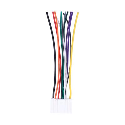 12 Pin Audio Wire Harness Accessory Replacement for Nissan Tiida Car Dual Stereo System