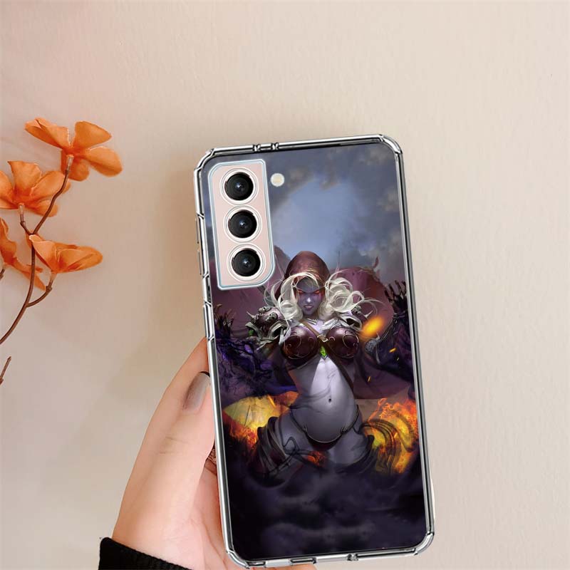 W-World Of W-Warcraft Elf Phone Case For Samsung S24 FE Galaxy S22 S25 Ultra S25 Edge S21 S23 FE S20 S10 Plus Cover Shell Coque
