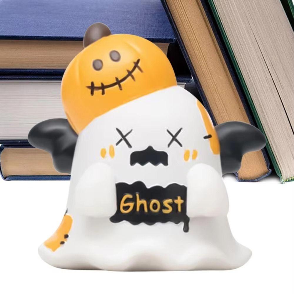 Miniature Halloween Ghost Statue Creative Scary Ghost Statues Mini Ghost Figurine  Party Gifts