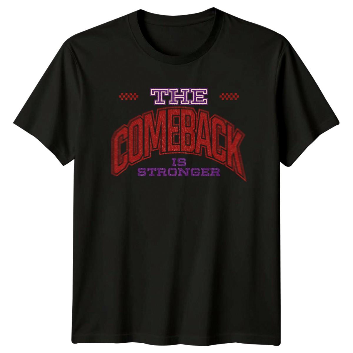 The Comeback Is Stronger T-Shirt Personal Growth Motivational Gift For Him Her S