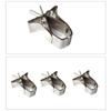 3Pcs Bird Feeder Food Holder Rustprof Fruit Vegetable Feeding Clip for Small Animal Bird Cage Food Dispenser