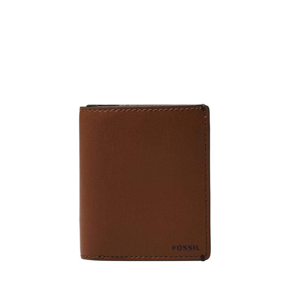 

Fossil Men s Joshua Cactus Leather Front Pocket Wallet